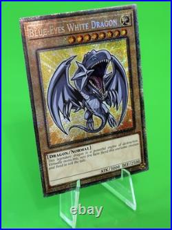 Yu-Gi-Oh Monster Mayhem Blue-Eyes White Dragon Starlight Rare BLMM-EN001 NM