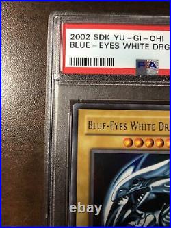 Yu-Gi-Oh! PSA 10 Blue-Eyes White Dragon SDK-001 2002 Starter Deck Kaiba Iconic