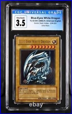 Yu-Gi-Oh! TCG Blue-Eyes White Dragon Kaiba SDK-001 1st Edition Ultra Rare