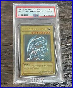 Yu-Gi-Oh! TCG Blue-Eyes White Dragon Kaiba SDK-001 PSA 8