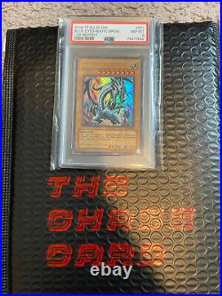 Yu-Gi-Oh! TCG Blue-Eyes White Dragon L. O. B PSA 8? EN-001