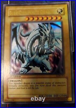 Yu-Gi-Oh! TCG Blue-Eyes White Dragon Legend of Blue Eyes White Dragon LOB-001 AE