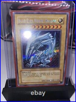 Yu-Gi-Oh! TCG Blue-Eyes White Dragon Prismatic Rare DDS-001 LP