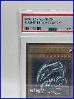 Yu-Gi-Oh! TCG Blue-Eyes White Dragon SDK 001 PSA 5