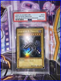 Yu-Gi-Oh! TCG Red-Eyes B. Dragon Legend of Blue Eyes White Dragon LOB-070