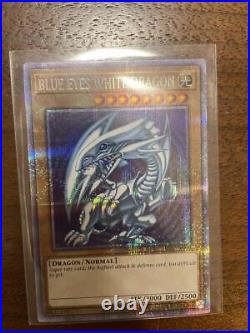Yu-gi-oh BLUE EYES WHITE DRAGON Prismatic Secret Rare AC02-JP000 KONAMI