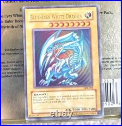 Yu-gi-oh Blue-Eyes White Dragon SDK-001 Ultra Rare Unlimited Misprint Yu-gi-oh Blue-Eyes White Dragon SDK-001 Ultra Rare Unlimited Misprint
