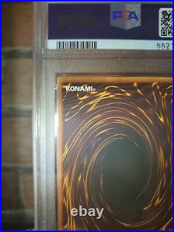 Yu-gi-oh! Psa9 1st English Blue-eyes White Dragon SDK-001