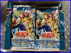 YuGiOh 1ST EDITION Legend Of Blue Eyes White Dragon Box (Opened Box/18 Packs)