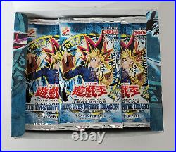 YuGiOh 1st Edition Japanese Blue-Eyes White Dragon Booster Pack 1996
