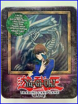 YuGiOh 2003 Collector's Tin Kaiba and Blue Eyes White Dragon SEALED BPT SEE PIC