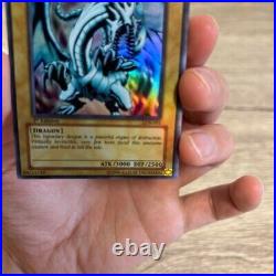 YuGiOh BLUE EYES WHITE DRAGON LOB-001 1st Edition Ultra Rare NEAR MINT #N3