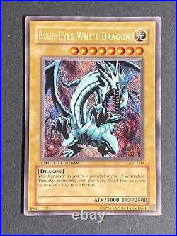 YuGiOh! BPT-003 Blue-Eyes White Dragon Limited Edition Secret Rare