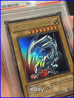 YuGiOh Blue-Eyes White Dragon 1.5 Print SDK-001 PSA 10 GEM MINT