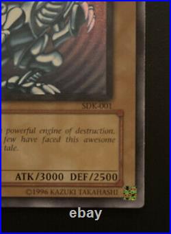 YuGiOh Blue-Eyes White Dragon 1st Edition SDK-001 Kaiba Starter