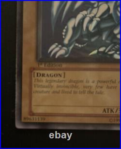 YuGiOh Blue-Eyes White Dragon 1st Edition SDK-001 Kaiba Starter