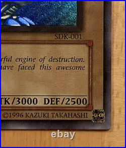 YuGiOh Blue-Eyes White Dragon 1st Edition SDK-001 Kaiba Starter