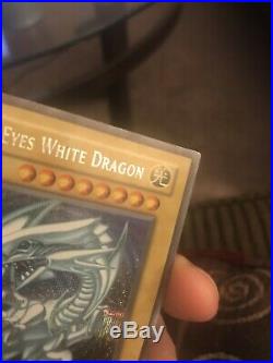 YuGiOh Blue-Eyes White Dragon DDS-001 Secret Rare English KONAMI NM/LP
