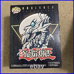 YuGiOh Blue Eyes White Dragon Funko Pop! Box Lunch Exclusive BOX ONLY
