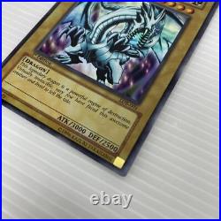 YuGiOh Blue-Eyes White Dragon LOB-001 1st Edition Ultra Rare