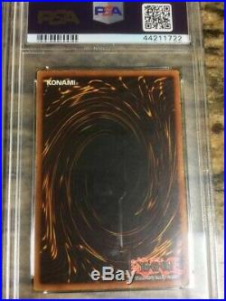 YuGiOh Blue-Eyes White Dragon SDK-001 Dark Magician SDY-006 1st Edition PSA 3/4