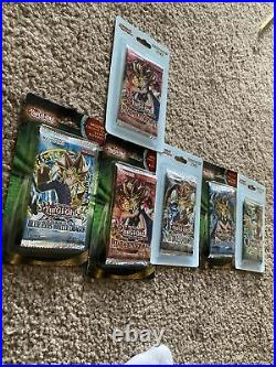 YuGiOh Card Lot 6 Booster Packs Legend Of Blue Eyes White Dragon/Metal Raiders/+
