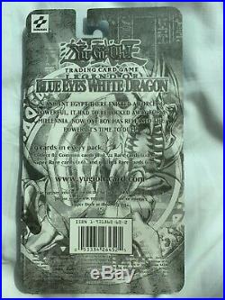 YuGiOh LOB Unlimited Legend of Blue Eyes White Dragon SEALED Blister Pack USED