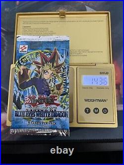 YuGiOh Legend of Blue Eyes White Dragon Unlimited Pack FACTORY SEALED HEAVY