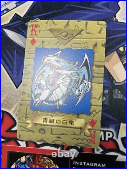 Yugioh 1998 TOEI Blue-Eyes White Dragon Poker Card M/NM