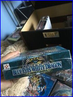 Yugioh 1st Edition 1st Print Legend Of Blue Eyes White Dragon LOB Booster Box
