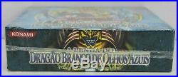 Yugioh 1st Edition Legend of Blue Eyes White Dragon Booster Box PORTUGUESE NEW