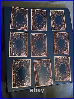 Yugioh Binder Collection Cards. RED-EYES B. DRAGON, BLUE-EYES WHITE DRAGON, ETC