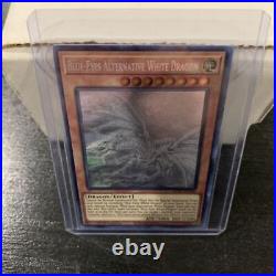 Yugioh Blue-Eyes Alternative White Dragon GFTP-EN129 Ghost Rare 1st Ed NM