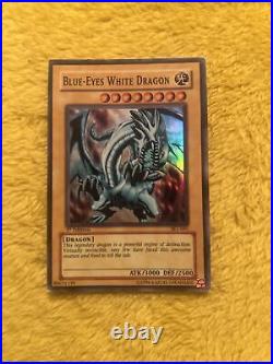 Yugioh Blue-Eyes White Dragon 1st Edition Card Holographic- Rare