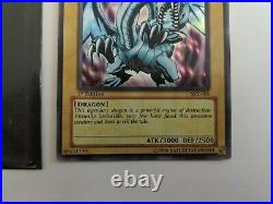 Yugioh Blue-Eyes White Dragon 1st Edition Card, SKE-001 SUPER RARE