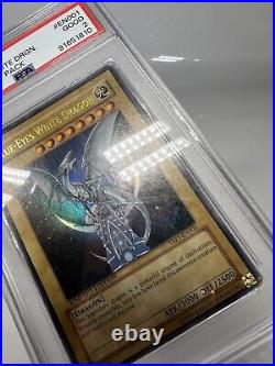 Yugioh Blue Eyes White Dragon Anniversary Pack YAP1-EN001 PSA 2 Limited Ed