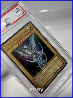 Yugioh Blue Eyes White Dragon Anniversary Pack YAP1-EN001 PSA 2 Limited Ed