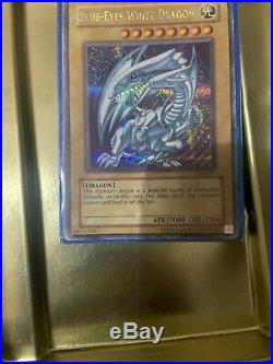 Yugioh Blue-Eyes White Dragon DDS-001 Limited Secret Rare Moderately Played