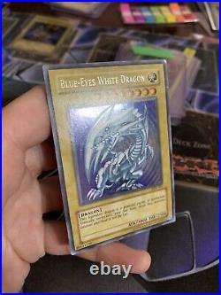 Yugioh Blue-Eyes White Dragon DDS-001 Secret Rare Unlimited HP