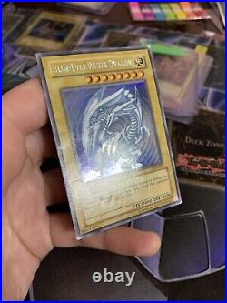 Yugioh Blue-Eyes White Dragon DDS-001 Secret Rare Unlimited HP