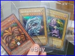 Yugioh Blue Eyes White Dragon DDS Dark Magician Exodia