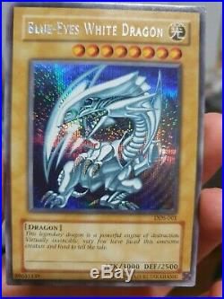 Yugioh Blue Eyes White Dragon DDS Dark Magician Exodia