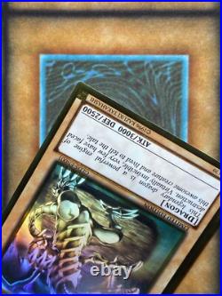 Yugioh Blue-Eyes White Dragon GLD5-EN001 Gold Ghost Rare FOIL SHIFT MISPRINT VLP Yugioh Blue-Eyes White Dragon GLD5-EN001 Gold Ghost Rare FOIL SHIFT MISPRINT VLP