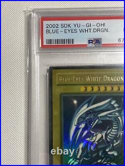 Yugioh Blue-Eyes White Dragon HEAVY FADE Ultra Rare SDK-001 Misprint