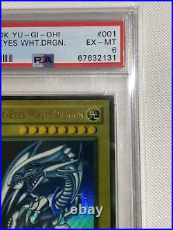 Yugioh Blue-Eyes White Dragon HEAVY FADE Ultra Rare SDK-001 Misprint