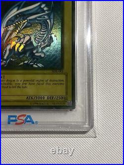 Yugioh Blue-Eyes White Dragon HEAVY FADE Ultra Rare SDK-001 Misprint