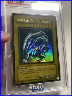 Yugioh Blue-Eyes White Dragon HEAVY FADE Ultra Rare SDK-001 Misprint