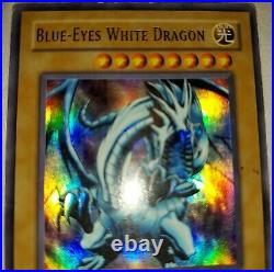 Yugioh Blue Eyes White Dragon LOB 001 1st Edition American English & RP01-EN01