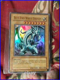 Yugioh Blue Eyes White Dragon LOB-001 Unlimited never played