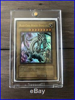 Yugioh Blue Eyes White Dragon LOB 1st Edition